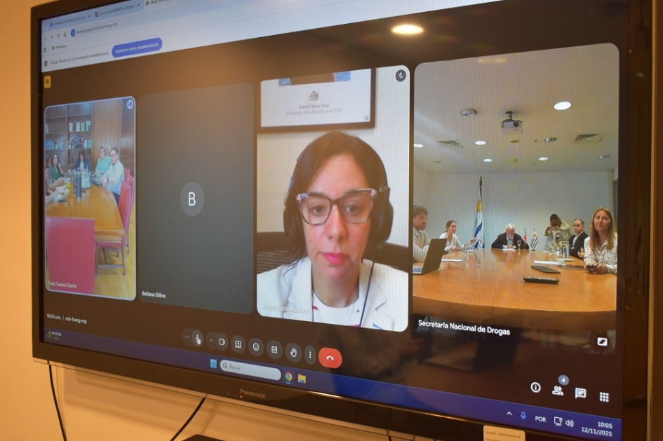Chile y Uruguay trabajan en fortalecer los sistemas de prevención para reducir el consumo de drogas