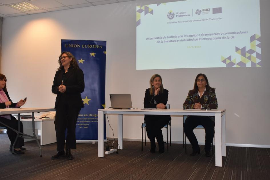 Encuentro cooperación internacional y comunicación (UE-Uruguay). Encuentro cooperación internacional y comunicación (UE-Uruguay).