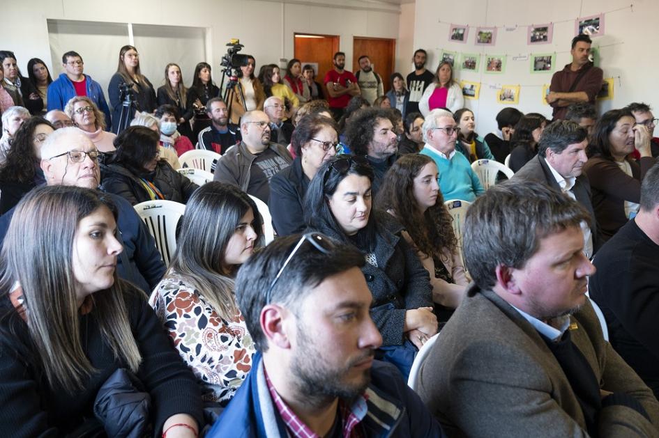 Inauguración del Centro de Educación Popular Multimodal e Intergeneracional en Las Piedras.