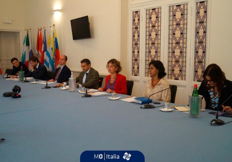 Reuniones de AUCI con representantes de instituciones italianas. Reuniones de AUCI con representantes de instituciones italianas.