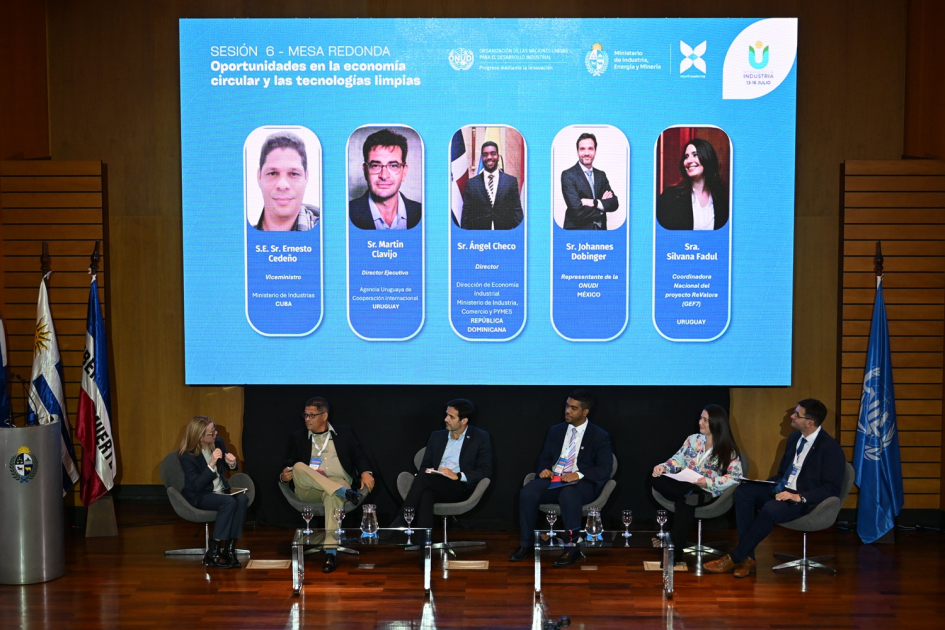 Cooperación internacional impulsa la economía circular en Uruguay