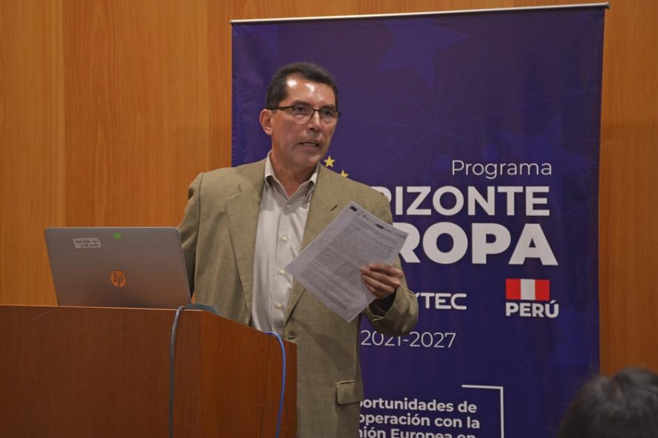 Talleres Programa Horizonte Europa en Lima, Perú.