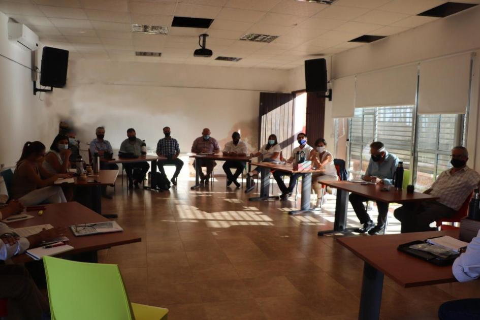 Reunión de trabajo con el equipo de la intendencia de Treinta y Tres Reunión de trabajo con el equipo de la intendencia de Treinta y Tres