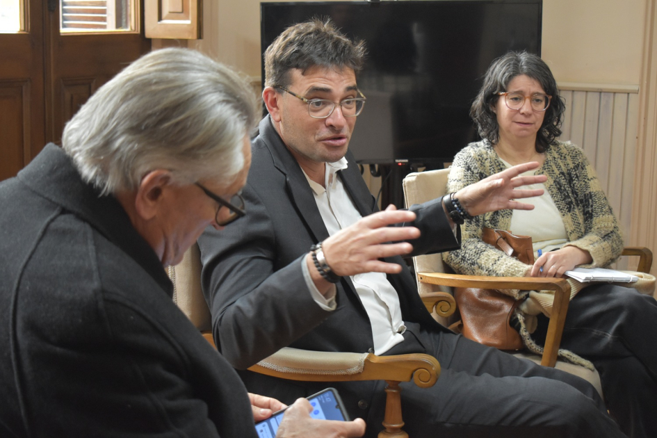 Reunión de equipos de la Intendencia de Treinta y Tres y AUCI