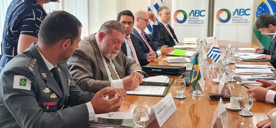 II Grupo de Trabajo de Cooperación Técnica Brasil - Uruguay. Foto: ABC II Grupo de Trabajo de Cooperación Técnica Brasil - Uruguay. Foto: ABC