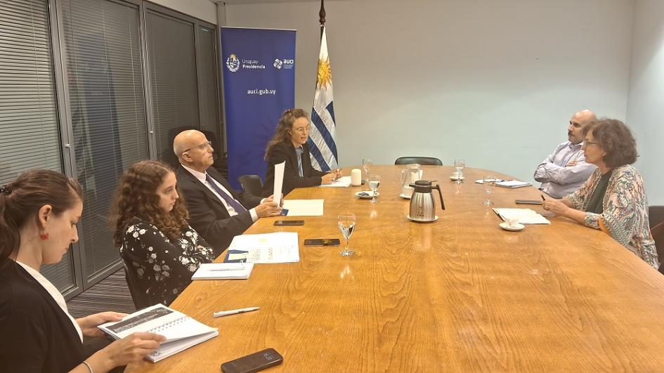 Reunión de evaluación de misión entre Delegación de Euskadi en Argentina – Mercosur y AUCI Reunión de evaluación de misión entre Delegación de Euskadi en Argentina – Mercosur y AUCI