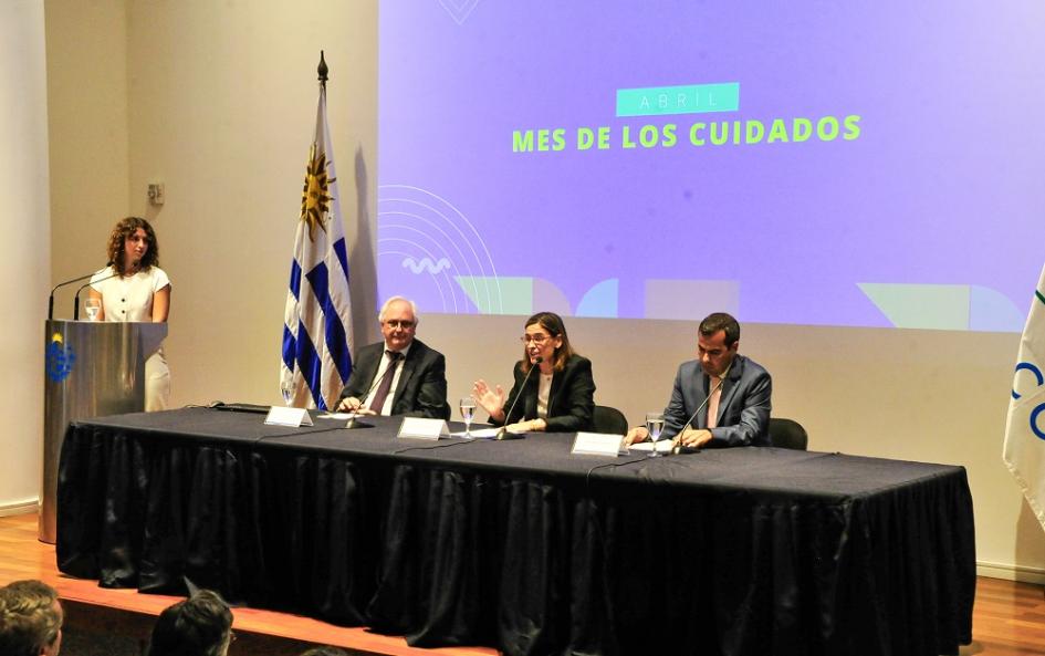 Lanzamiento del mes de los cuidados en Torre Ejecutiva