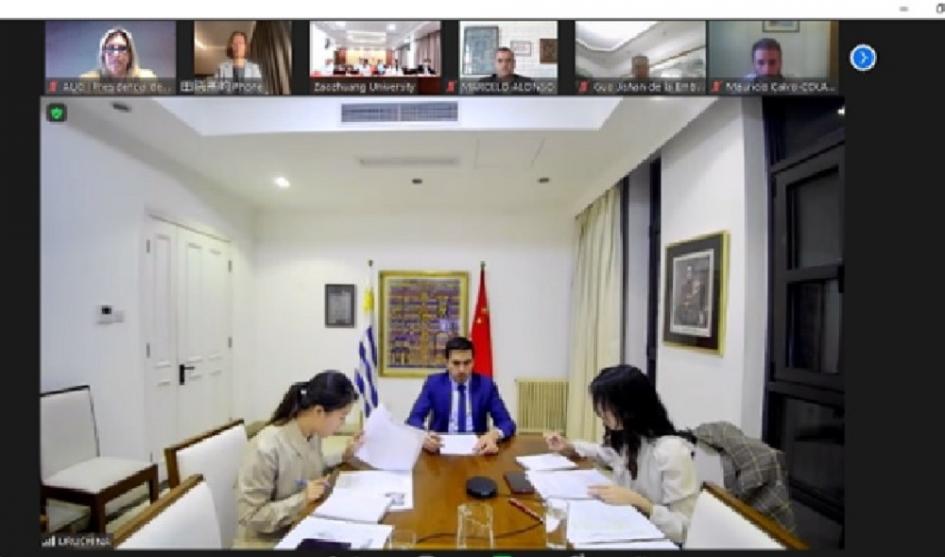 Municipio de Nueva Helvecia y ciudad de Zaozhuang realizan intercambio técnico sobre lácteos Municipio de Nueva Helvecia y ciudad de Zaozhuang realizan intercambio técnico sobre lácteos
