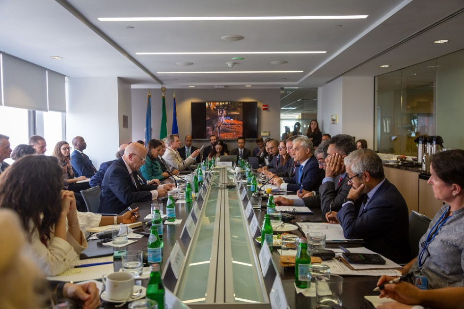 Director ejecutivo de AUCI, Mariano Berro, en el Foro Político de Alto Nivel de Naciones Unidas Director ejecutivo de AUCI, Mariano Berro, en el Foro Político de Alto Nivel de Naciones Unidas