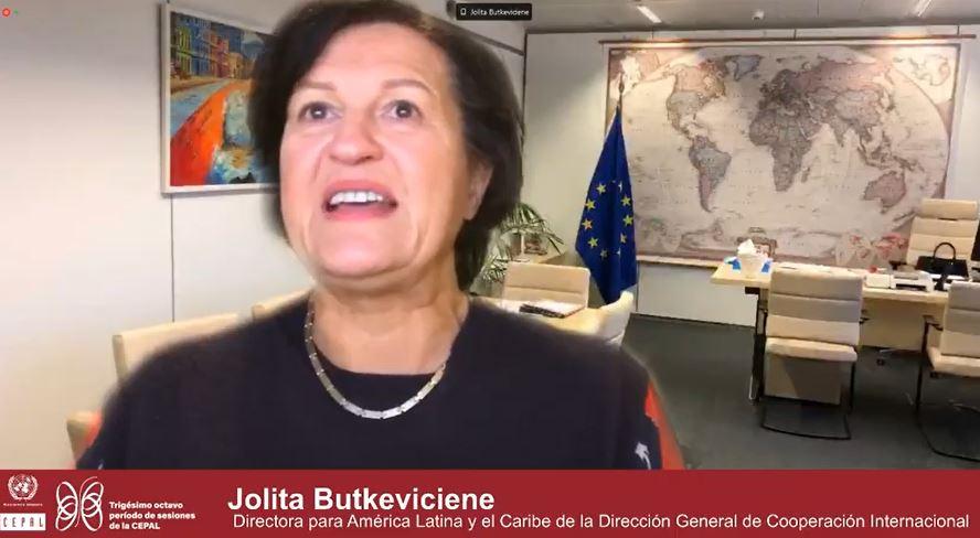 Jolita Butkeviciene, directora de Dirección General de Cooperación Internacional y Desarrollo de la Comisión (DG DEVCO)