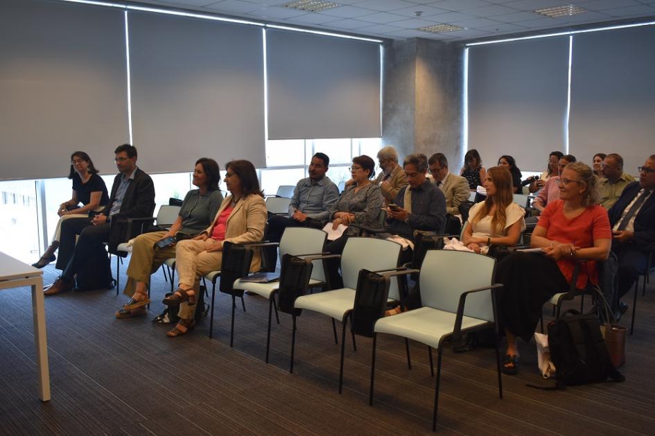 Reunión de equipos que trabajan en proyectos en el marco de la cooperación triangular UE - AUCI