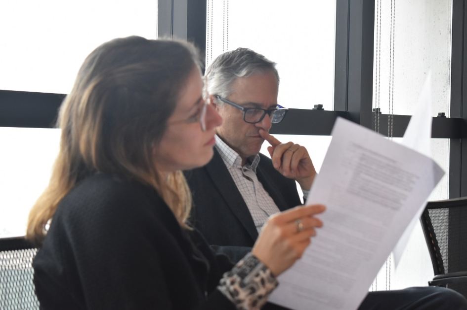 Reunión del Consejo Directivo de AUCI, en Torre Ejecutiva