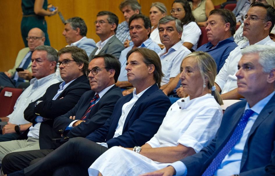 Lanzamiento del programa Municipios Sostenibles. Foto Presidencia.