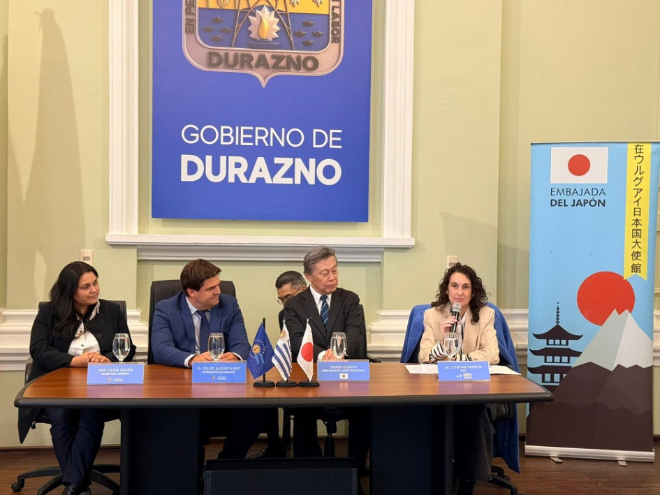 Embajada de Japón entregó unidad odontológica que fortalecerá a los servicios de salud de Durazno