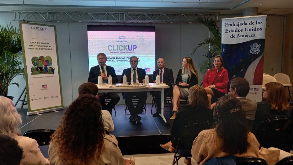 Presentación de Guía de Buenas Prácticas para el Turismo Sostenible. Presentación de Guía de Buenas Prácticas para el Turismo Sostenible.