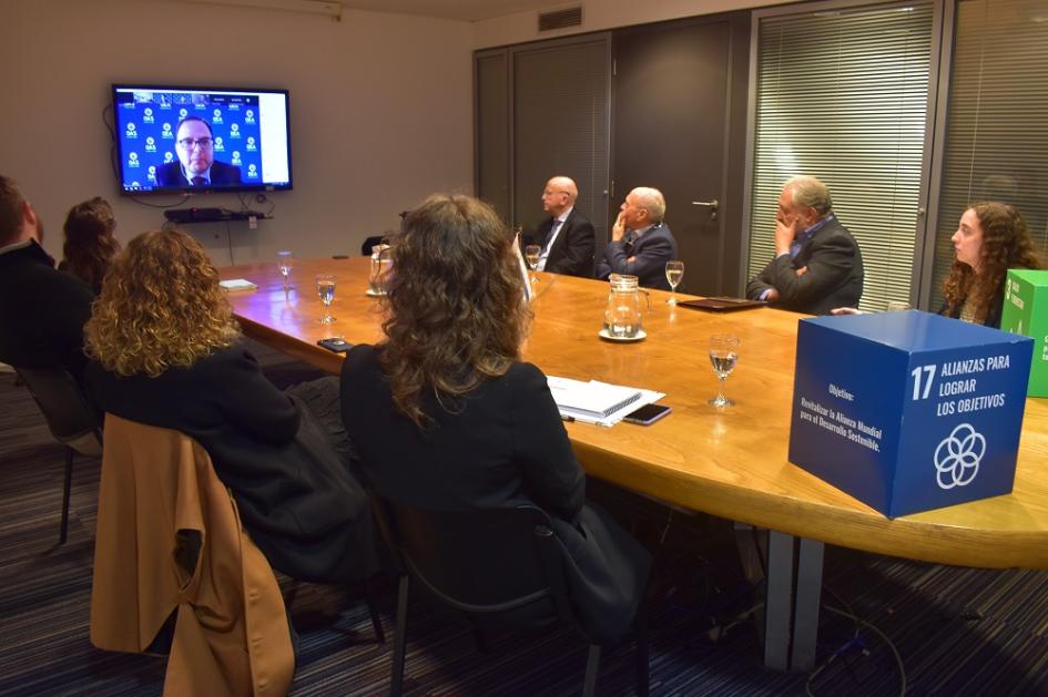 Presentación del proyecto ECHO ante OEA, con la articulación de AUCI.