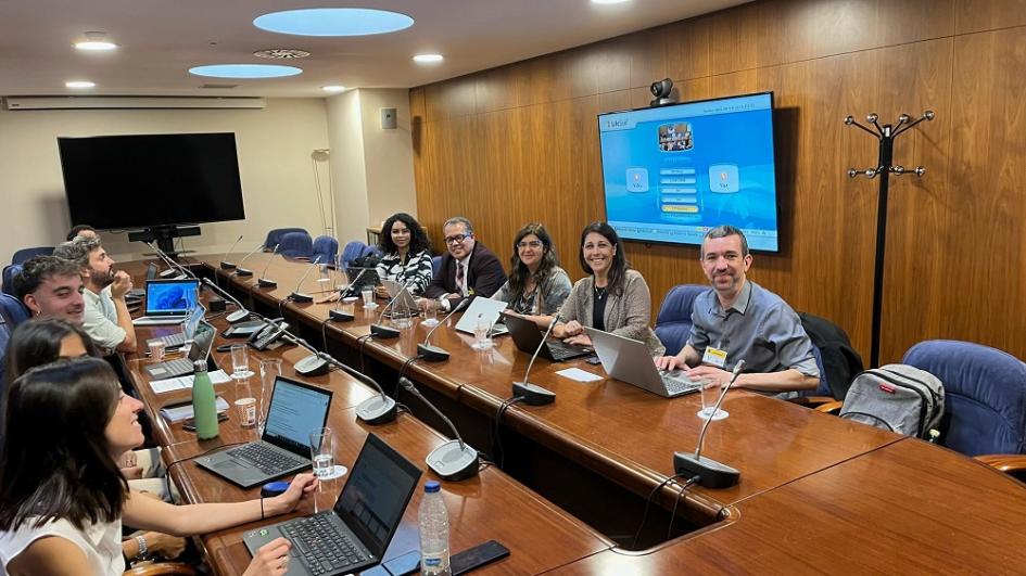 Reunión de técnicos de España, República Dominicana y Uruguay.