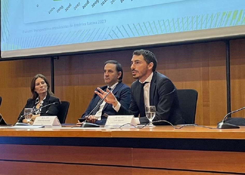 Luis Cecchi y Federico Bonaglia - OCDE en presentación LEO Luis Cecchi y Federico Bonaglia - OCDE en presentación LEO