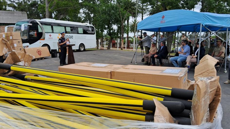 Fondo Conjunto de Cooperación Uruguay- México donó al Sinae equipamiento para prevenir y combatir in Fondo Conjunto de Cooperación Uruguay- México donó al Sinae equipamiento para prevenir y combatir in