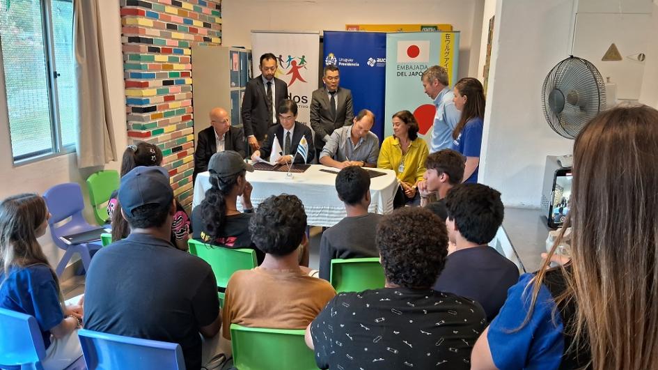 Programa kusanone apoya la ampliación de centro educativo Unidos por los Niños Programa kusanone apoya la ampliación de centro educativo Unidos por los Niños