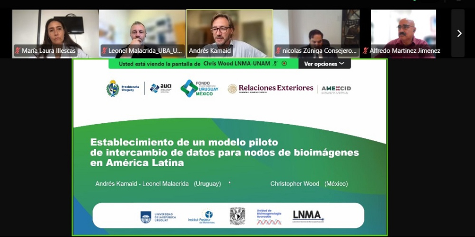 Lanzamiento del proyecto Modelo para Nodos para Bioimagenología en América Latina