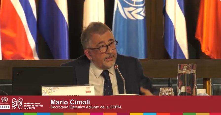 Mario Cimoli, secretario ejecutivo adjunto de la CEPAL