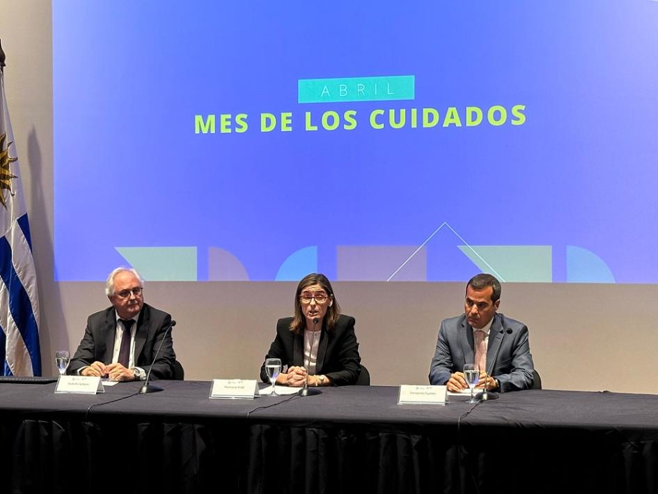 Lanzamiento del mes de los cuidados en Torre Ejecutiva