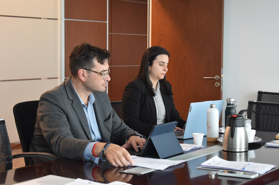 Reunión del Consejo Directivo de AUCI, en Torre Ejecutiva