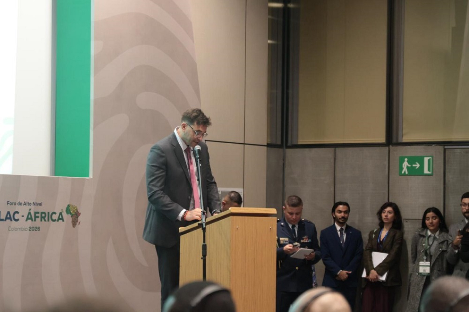 Director ejcutivo de AUCI, Martín Clavijo, en Foro de Alto Nivel Celac-África