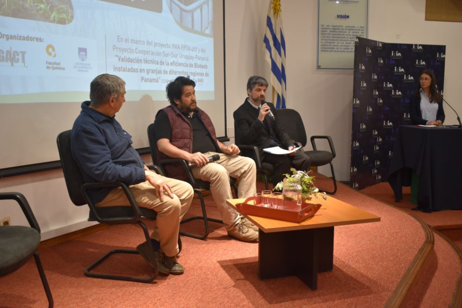 Técnicos de Panamá y Uruguay presentaron los resultados y aprendizajes del proyecto camas biológicas