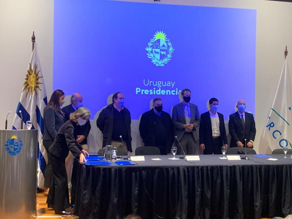 Firma de Acuerdos con autoridades de Durazno y Municipios