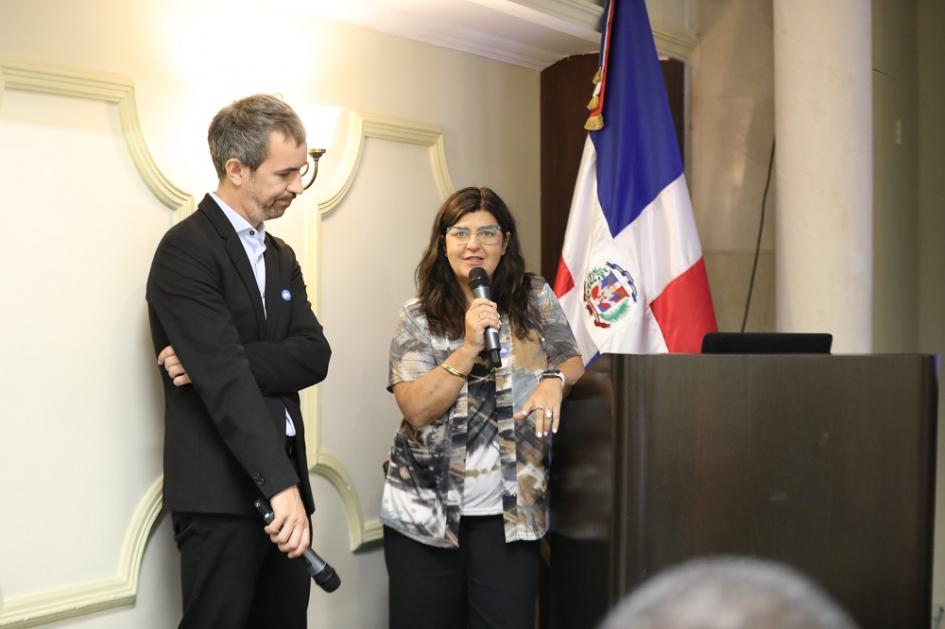 Juan Bertón y Susana Dornel, Segib, Uruguay.