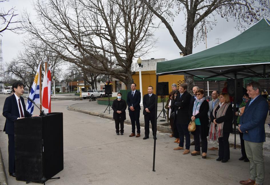 Espacio Japón en Avenida Gugliermetti esquina Manuel Oribe. (Foto: IF)