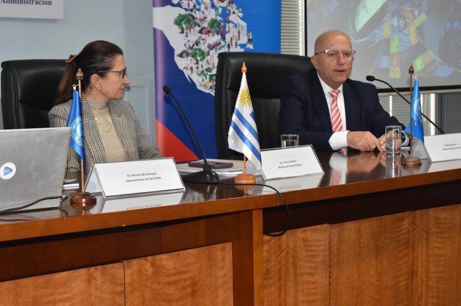 Lanzamiento de estrategia de cooperación entre OPS/OMS y Uruguay