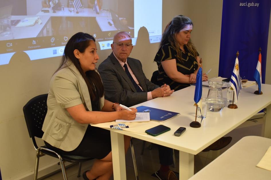 Reunión de representantes de Guatemala, Paraguay y Uruguay en el marco de la Cooperación Sur-Sur