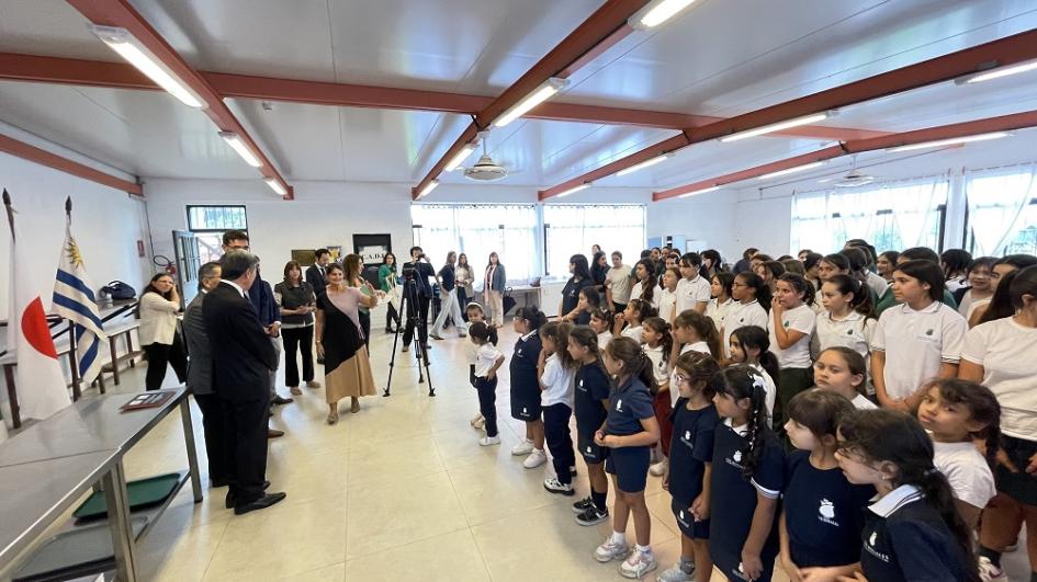 Obras con aportes del programa kusanone de Japón fortalecen a la comunidad educativa de Casavalle Obras con aportes del programa kusanone de Japón fortalecen a la comunidad educativa de Casavalle