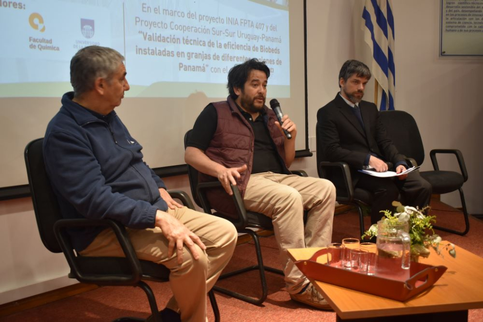 Técnicos de Panamá y Uruguay presentaron los resultados y aprendizajes del proyecto camas biológicas