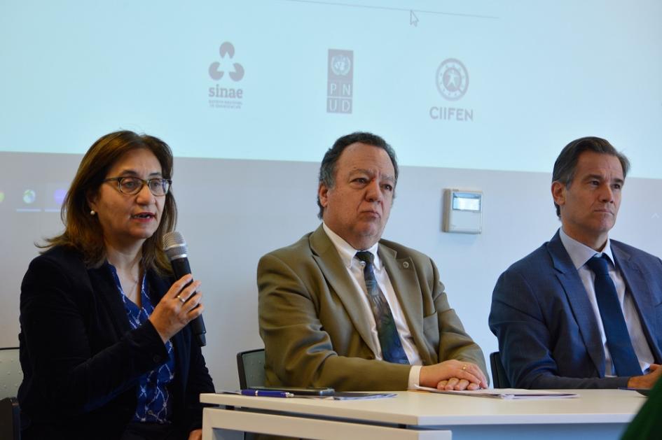 Presentación de diagnóstico sobre sistema de alerta temprana (SAT) multiamenazas en Uruguay Presentación de diagnóstico sobre sistema de alerta temprana (SAT) multiamenazas en Uruguay