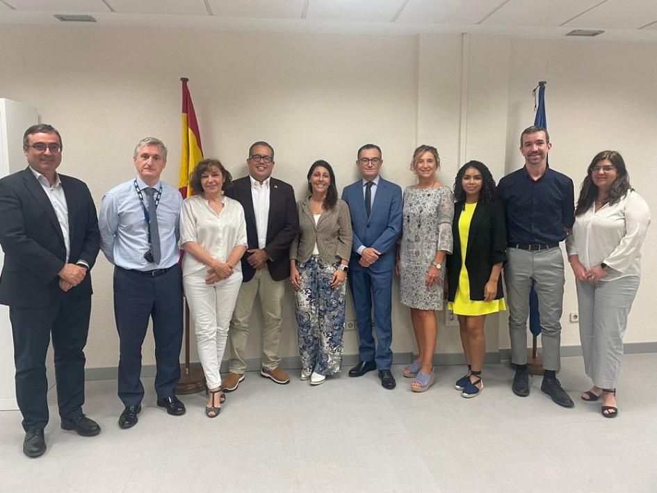 Reunión de técnicos de España, República Dominicana y Uruguay.