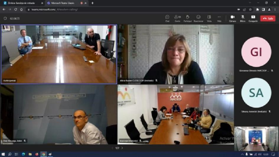 Reunión entre representantes de instituciones y organizaciones del País Vasco y Uruguay Reunión entre representantes de instituciones y organizaciones del País Vasco y Uruguay