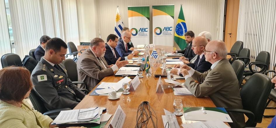 II Grupo de Trabajo de Cooperación Técnica Brasil - Uruguay. Foto: ABC II Grupo de Trabajo de Cooperación Técnica Brasil - Uruguay. Foto: ABC