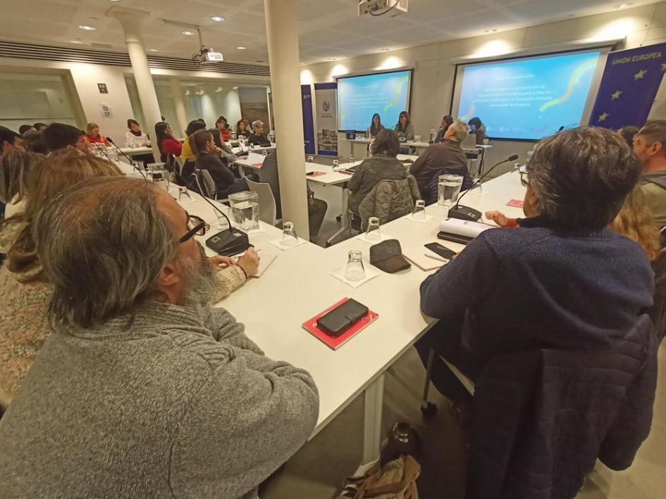 Taller de socialización para fortalecer el plan ambiental de Uruguay