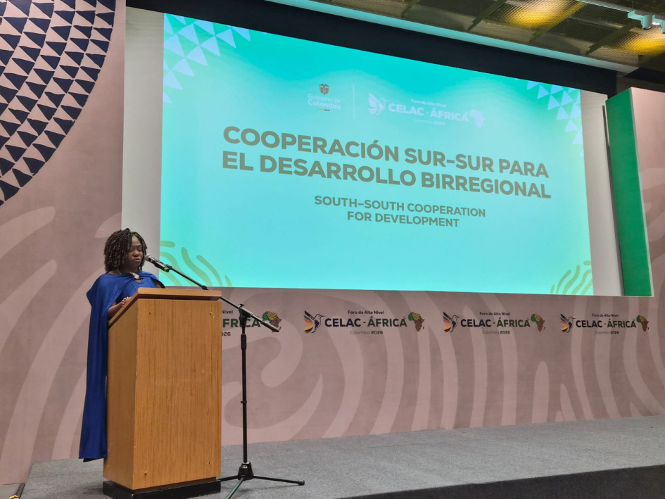 Director ejcutivo de AUCI, Martín Clavijo, en Foro de Alto Nivel Celac-África