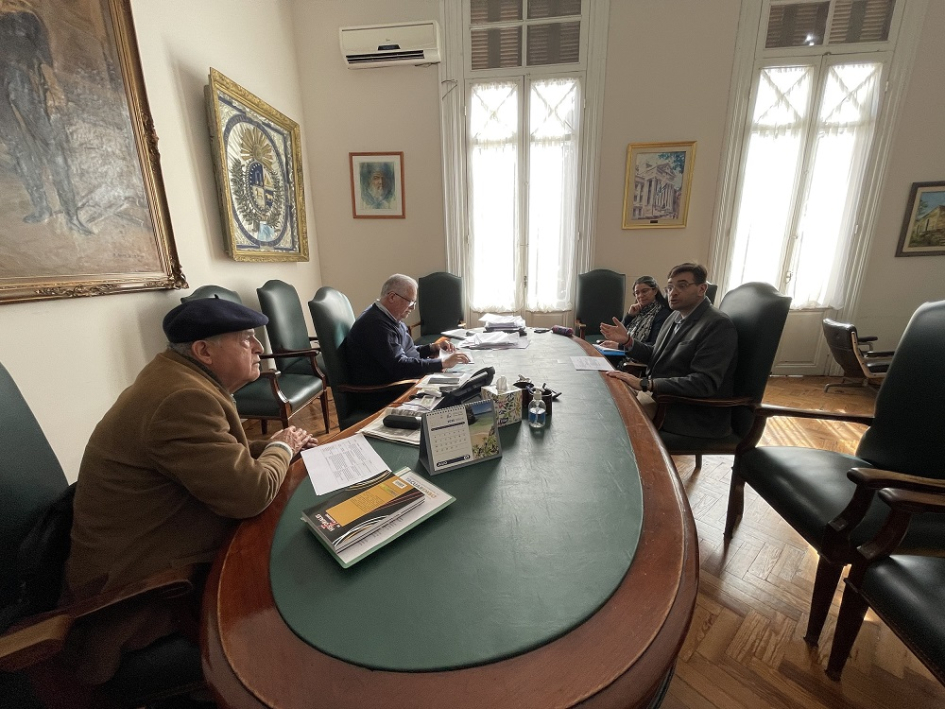 Reunión de trabajo en la Intendencia de Tacuarembó
