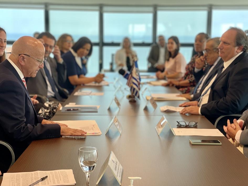 Firma de convenio entre OEA y AUCI en Torre Ejecutiva. Firma de convenio entre OEA y AUCI en Torre Ejecutiva.