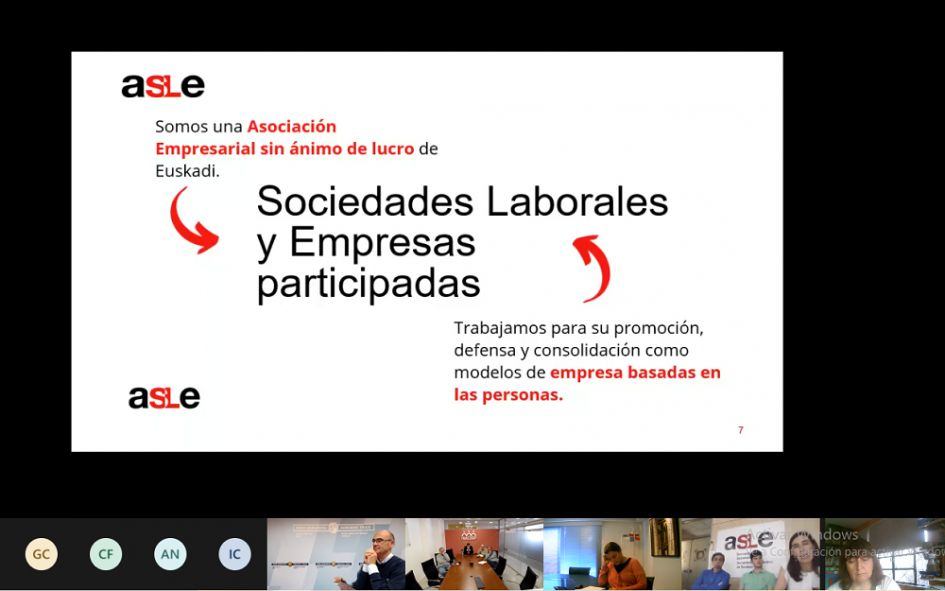 Jornada de intercambio sobre sociedades laborales entre el País Vasco y Uruguay