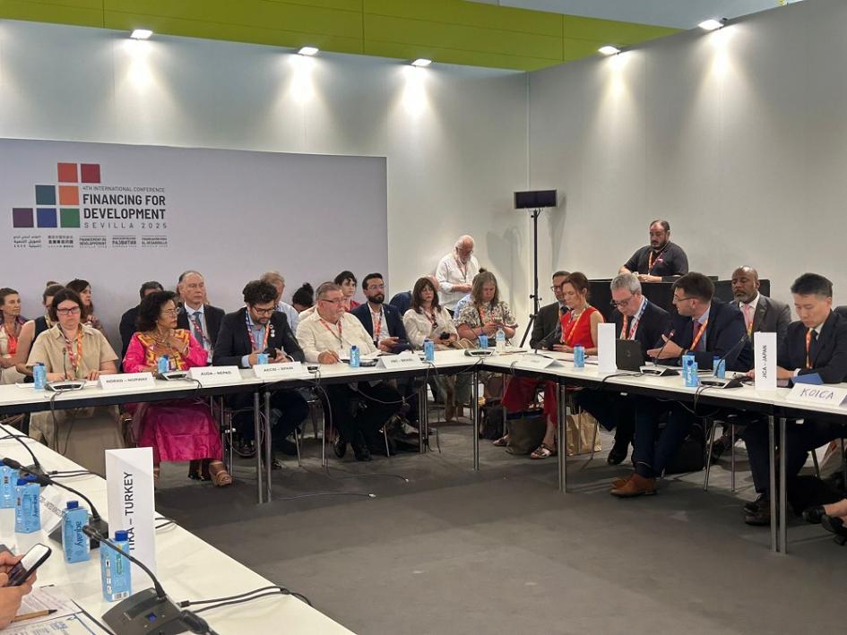 Reunión de representantes de agencias de desarrollo Reunión de representantes de agencias de desarrollo