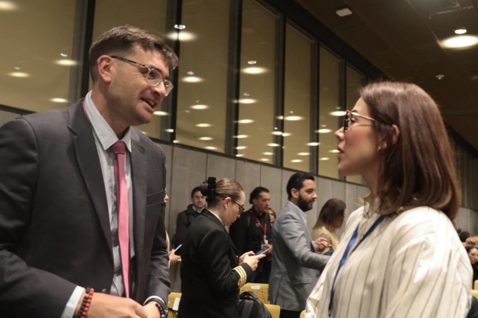 Director ejcutivo de AUCI, Martín Clavijo, en Foro de Alto Nivel Celac-África
