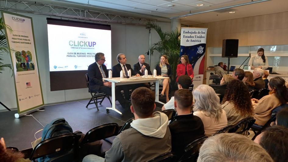 Presentación de Guía de Buenas Prácticas para el Turismo Sostenible. Presentación de Guía de Buenas Prácticas para el Turismo Sostenible.