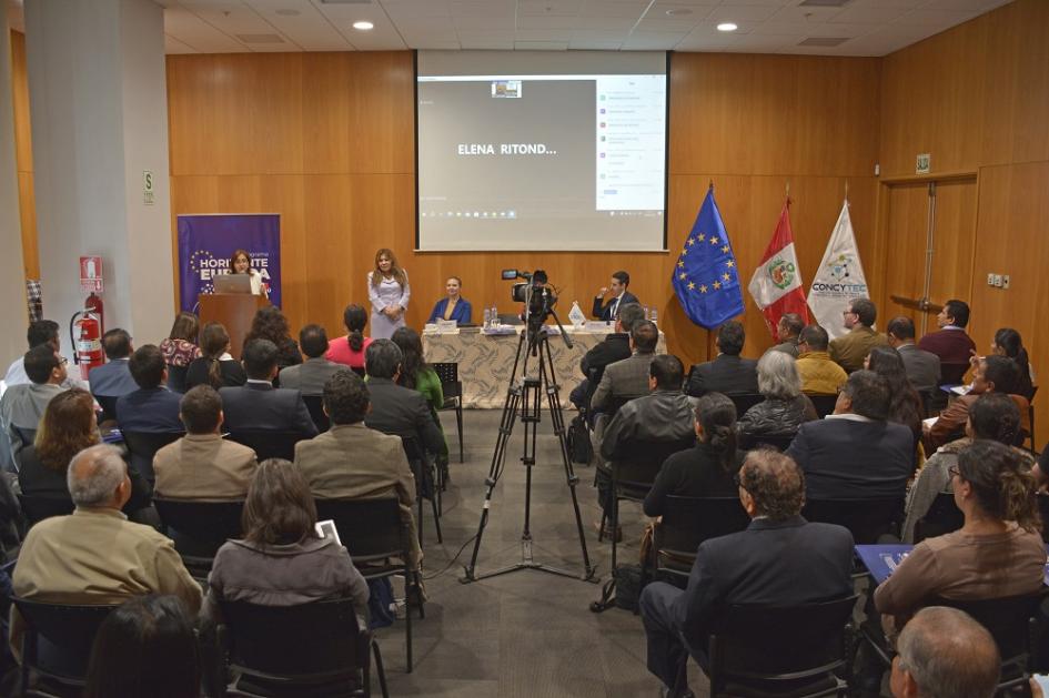 Talleres Programa Horizonte Europa en Lima, Perú.